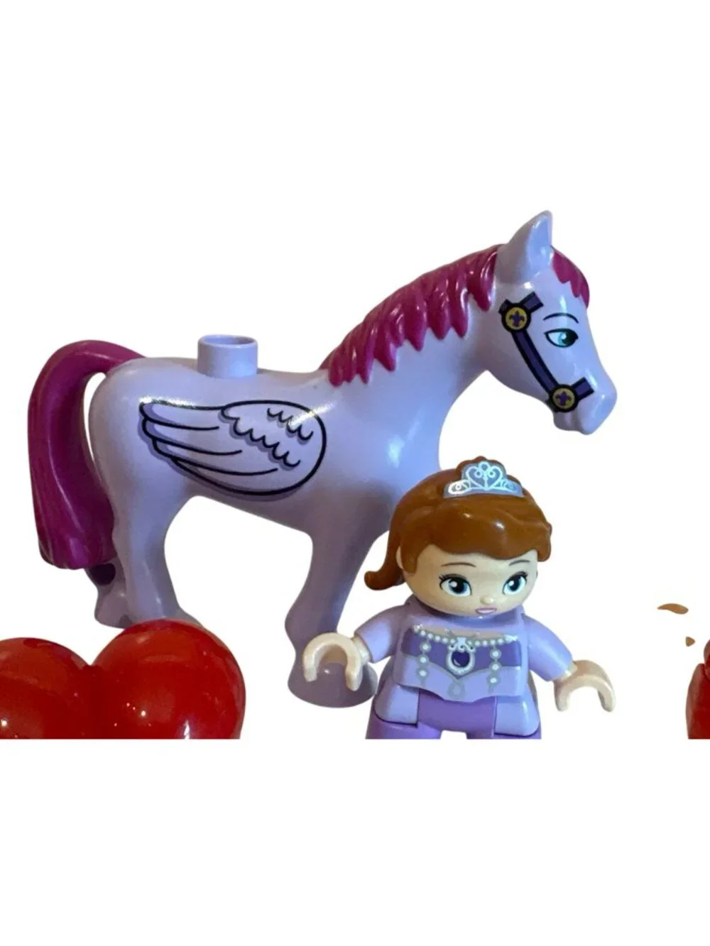 LEGO DUPLO Lot Minnie Mouse Sofia the First and Horse Girl Balloons Present